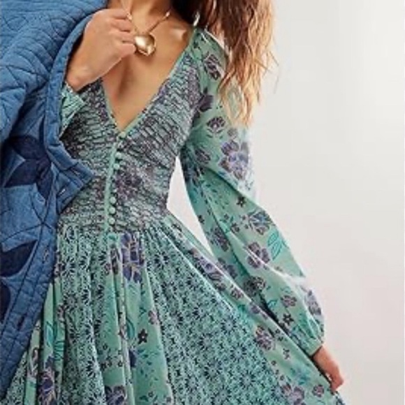 Free People- A New Way Maxi Dress - Picture 1 of 6